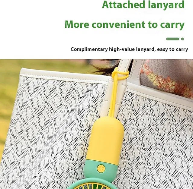 Portable Handheld Fan for Outdoor Travel.