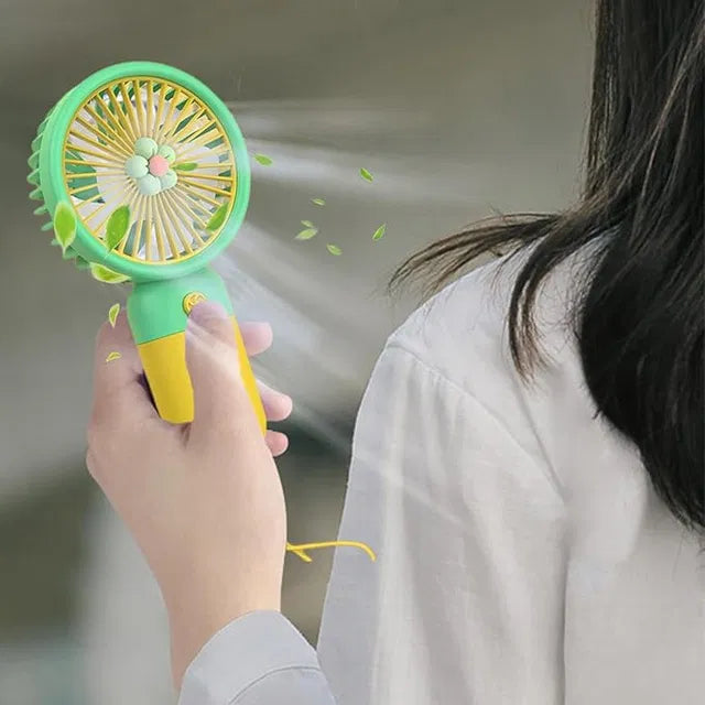 Portable Handheld Fan for Outdoor Travel.